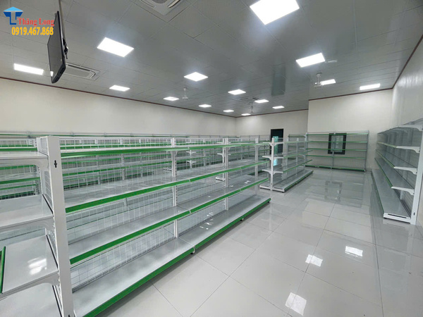 dự án lắp đặt kệ siêu thị tại Hòa Bình 